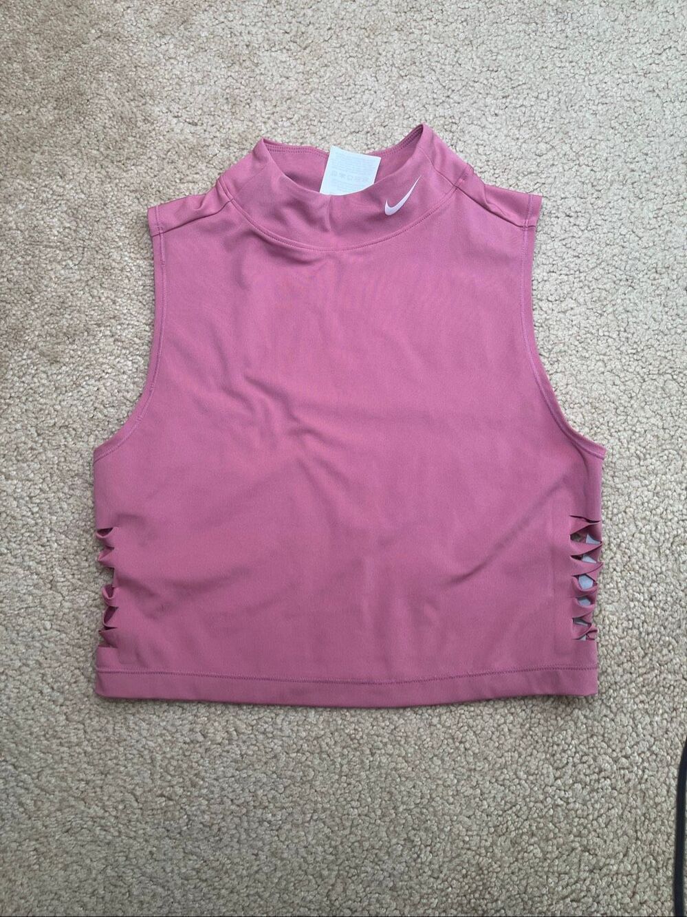 Nike Pro Dri-FIT Women’s Pink Sleeveless Training Top Size M